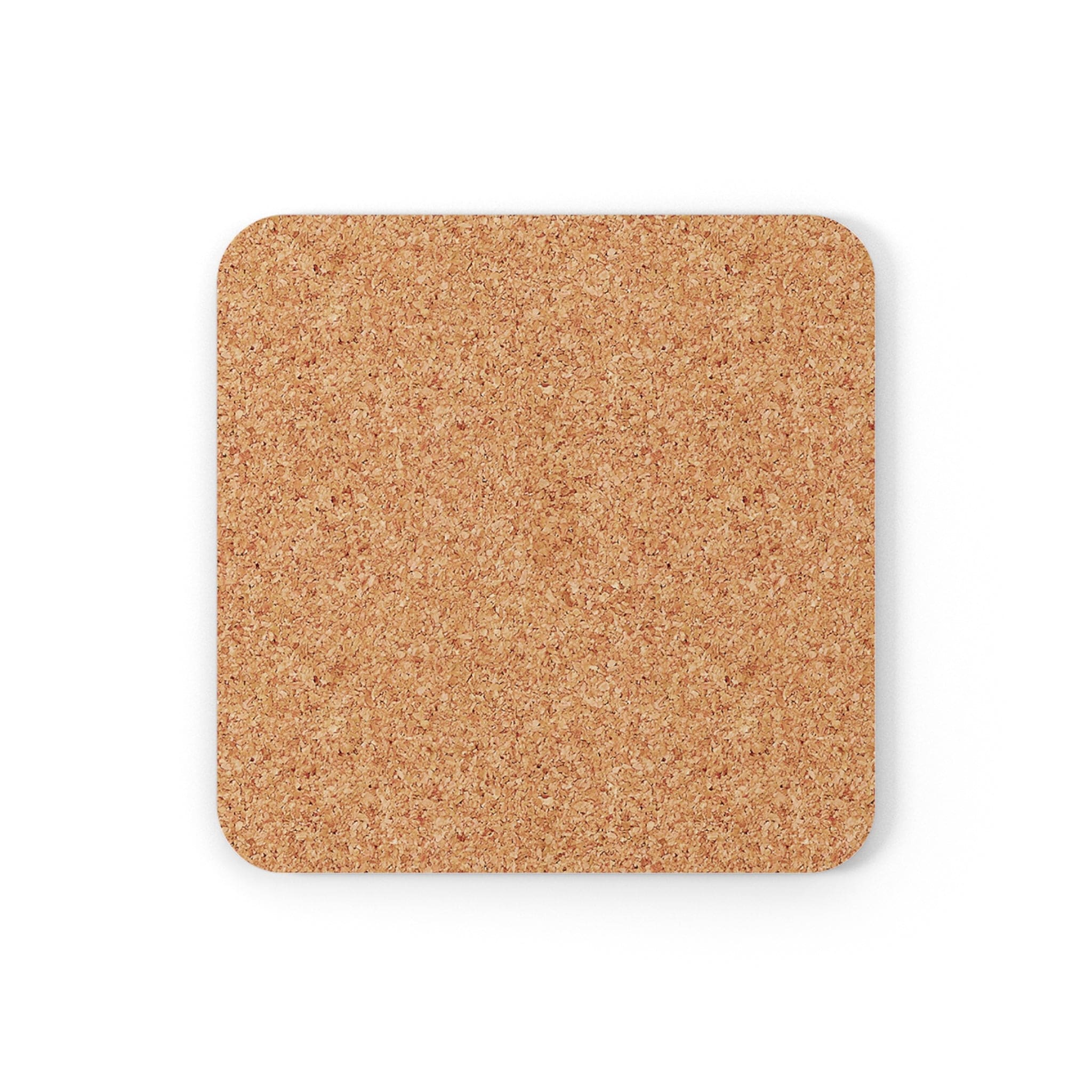 Coaster Set of 4 for Drinks Mint Green and Brown Spotted Illustration-1